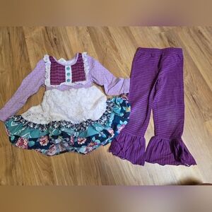 Girls Purple Set